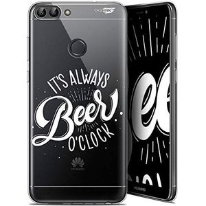 Beschermhoes voor 5,7 inch Huawei P Smart, ultradun, motief: Its Beer O'Clock