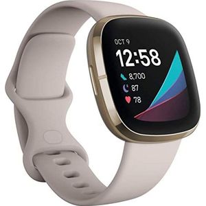 Fitbit Sense - Geavanceerde smartwatch functies voor een gezond hart, stressbeheersing, huidtemperatuur en meer.