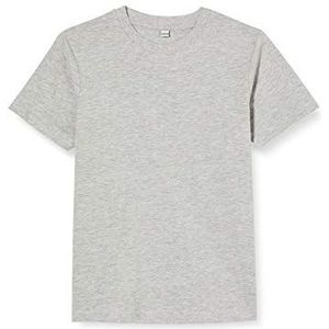 Build Your Brand Jongens T-shirt, Heather Grey, 134/140 cm