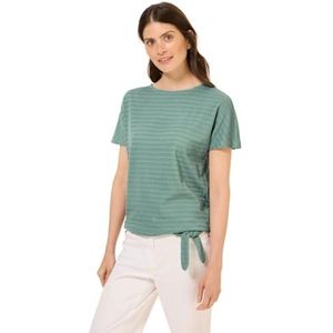 T-shirt - Effen - Jersey - Normale Pasvorm - Kwartmouw