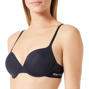 Marc O´Polo Dames Foundation Wired Padded Bra, zwart, 80B