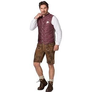Stockerpoint Edward vest voor heren, bordeaux, standaard, bordeaux, 48