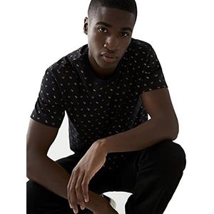 True Religion heren All Over Monogram Tee T-shirt