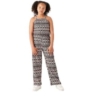 Garcia Kids O42485_Jumpsuit voor meisjes, Gebroken wit, 176 cm