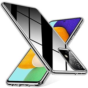 HOOMIL Clear serie hoes voor Samsung Galaxy A52/A52s 5G, extreem transparant, zachte siliconen case, telefoonhoes, beschermhoes, doorzichtig