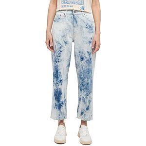 MUSTANG Dames Style Brooks Straight 7/8 Jeans, lichtblauw 206, 26W / 32L, lichtblauw 206, 26W x 32L