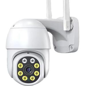 Rawrr 2K 4MP PTZ bewakingscamera voor buiten, draadloze IP-wifi-outdoor-camera met automatische tracking, 2-weg audio, IP66 waterdicht, ondersteunt 64 GB SD-kaarten