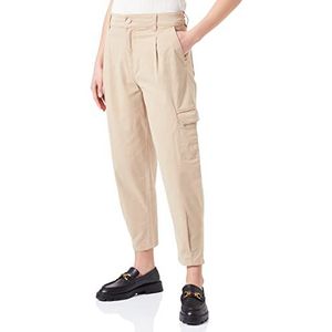 s.Oliver Dames Chino 7/8 Relaxed Fit, bruin, 38
