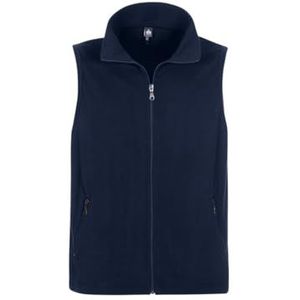 Trigema - Fleecevest - Navy - 100% Polyester - Mouwloos