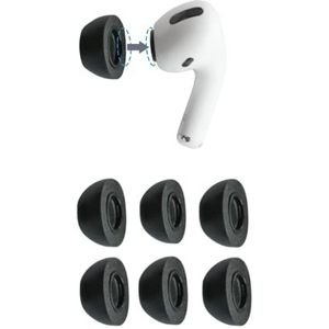 OMPLY Foam 2.0 oordopjes voor comfortabele, noise-canceling oordopjes die klikken op en blijven zitten, medium, 3 paar
