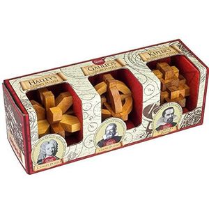 Great Minds Set of 3 Wooden Puzzles (Astronomers)