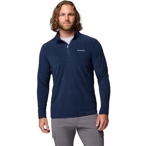 Columbia Men's Klamath Range Ii Half Zip, Collegiate Navy Solid, Small