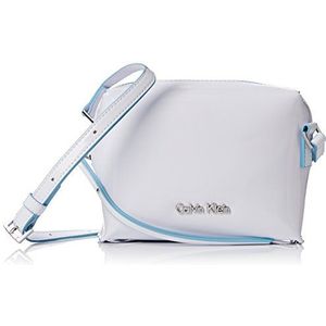Calvin Klein Dames Flow Mini Crossover schoudertassen, één maat, wit, One Size