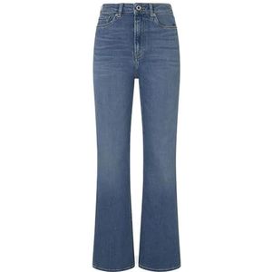 Pepe Jeans - PL204734MQ4 - Flare Jeans - Blauw - Casual - Duurzaam