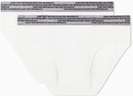 Emporio Armani - EM000251_AF18544 - Set van 2 Slips - Wit - Katoen