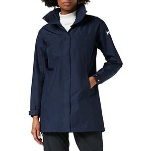 Helly Hansen Dames W Aden Long Coat Jacket, Blauw, 3XL