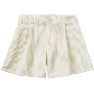 United Colors of Benetton Shorts voor meisjes en meisjes, lichtbeige 1j4, 130 cm