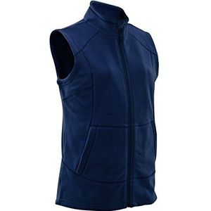 Damartsport 228890138 Dames mouwloos fleece jack marineblauw FR: XS (maat fabrikant: XS)