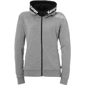 Kempa Core 26 Hood Jacket Vrouwen Meisjes Hooded Jas Trainingsjack Sweatshirt Hoody Trui met Capuchon Handbal Volleybal Indoor Gym Fitness, XXL