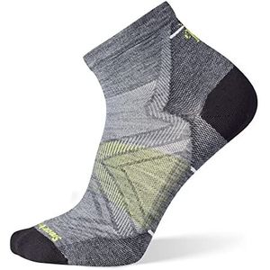 Smartwool Run Zero Cushion Enkelsokken, voor dames, middengrijs, X-Large