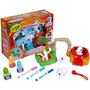 Crayola Washimals Dinosaur - Island Speelset, Kleur en Was Je Kleine Huisdieren, Ideaal Als Cadeau, Geschikt Voor Kinderen Vanaf 3 Jaar