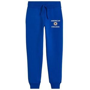 AMERICAN COLLEGE USA Joggingbroek chino's sport warme kleding unisex mannen en vrouwen casual model ACJOGW7 Indigo XXL, Indigo, XXL