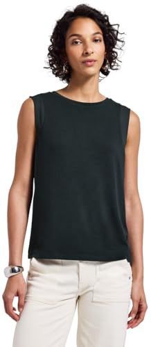 Street One Dames Top met chiffondetails in Groen, in size: 34