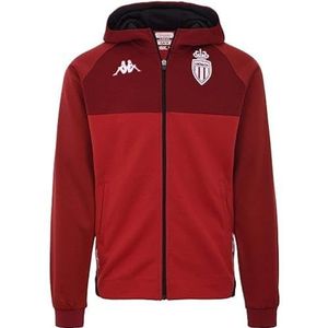 Kappa ARUFEOD 6 Monaco sweatshirt, rood bordeaux/donkergrijs, standaard heren