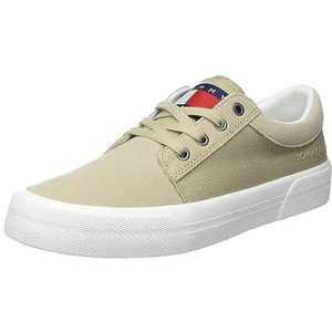 Tommy Hilfiger TJM Vulc. Skate Derby Vulcanized Sneaker voor heren, Sandelhout, 43 EU