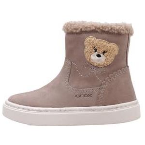 Geox - NASHIK GIRL - Klittenbandlaarzen - Donkerbeige - Dierenprint