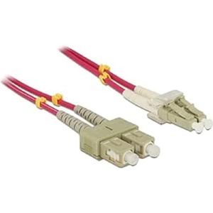 DELOCK kabel LWL LC/SC 50/125μ 2m OM4