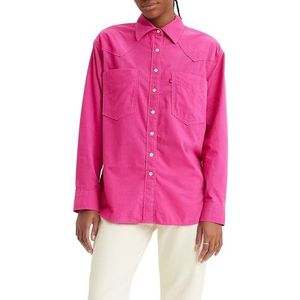 Levi's Donovan Western Shirt voor dames (1 pak), Roze violet, M