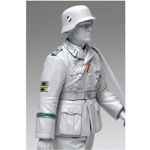 Tamiya 300112625 1:35/1:16 WWII figuur-range badge, getrouwe replica, modelbouw, plastic bouwpakket, knutselen, hobby, lijmen, modelbouwpakket, monteren, ongelakt