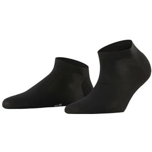 FALKE Dames Korte sokken Fine Softness 50 DEN W SN modal Kort eenkleurig 1 Paar, Zwart (Black 3000), 35-38