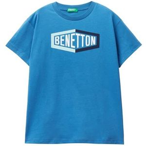 United Colors of Benetton T-shirt, Blauw, 140
