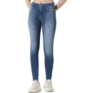 ONLY OnlForever Life HW Skinny Jeans voor dames, skinny fit, blauw (medium blue denim), 30 NL/XL