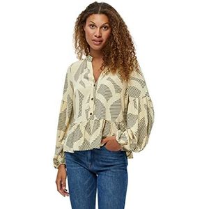 Peppercorn Fijola Damesblouse, Warm Zand Pr, M