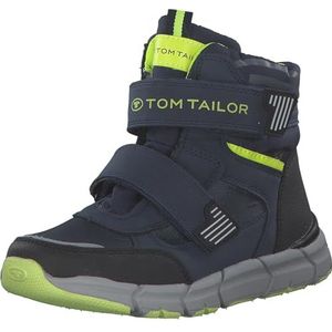 Tom Tailor Kids Jongens 6370250004 Sneeuwlaarzen, Denim Lime, 30 EU