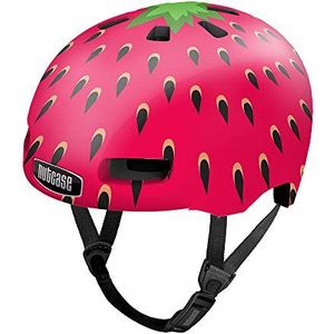 Nutcase Jeugd, Unisex Baby Nutty-Very Berry Helm, meerkleurig, XXS