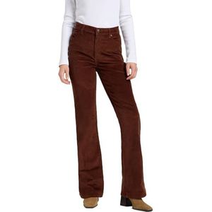 Lee Damesjeans met rits, bootcut, bootcut fit, bootcut, Luxe Bruin, 33W / 33L