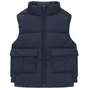 TOM TAILOR Jongens Vest 1035070, 10668 - Sky Captain Blue, 128-134