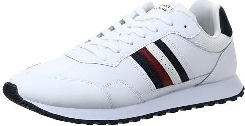TOMMY HILFIGER - Sneakers - Navy/Rood/Wit