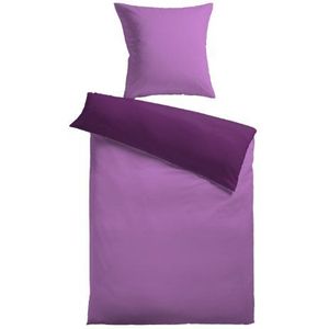 MESANA B-10683/57 microvezel omkeerbaar beddengoed Dream-Soft (Nicki), 80x80 + 135x200 cm, violet/lila
