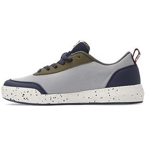 DC Shoes TRANSITOR sneakers voor heren, Heather Grey/Navy, 46,5 EU, Heather Grey Navy, 46.5 EU