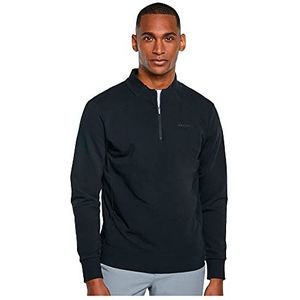 Hackett London Hs Hz Sweat Sweatshirt met capuchon voor heren, Zwart, S