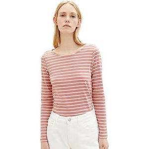 TOM TAILOR damesshirt met lange mouwen en strepen