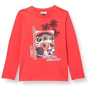 Tuc Tuc Boys-Summer Drive T-shirt, rood, voor kinderen