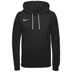 Nike Dames Sweater Met Capuchon W Nk Flc Park20 Po Hoodie, Zwart/Wit/Wit, CW6957-010, L