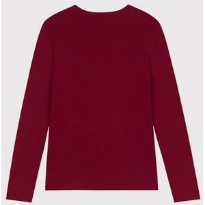 Petit Bateau - L'Iconique - T-shirt - Bordeaux - Katoen