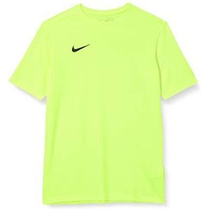Nike Uniseks-Kind Short Sleeve Top Y Nk Df Park Vii Jsy Ss, Volt/Zwart, BV6741-702, XS